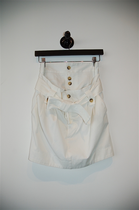 Soft White See by Chloe Pencil Skirt, size 4