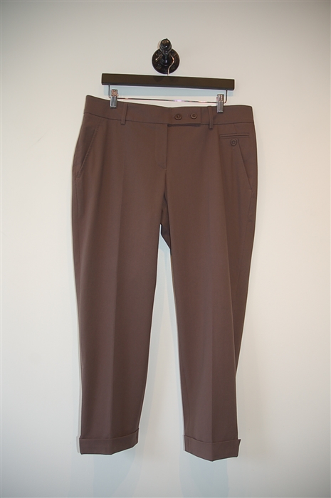 Mocca Brunello Cucinelli Trousers, size 12
