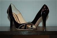 Black Patent Jimmy Choo Sandal, size 6.5