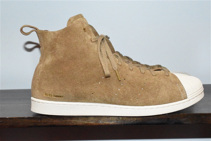 Russet Wales Bonner x Adidas High-Top Sneakers, size 12