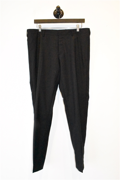 Basic Black Prada Trousers, size 34
