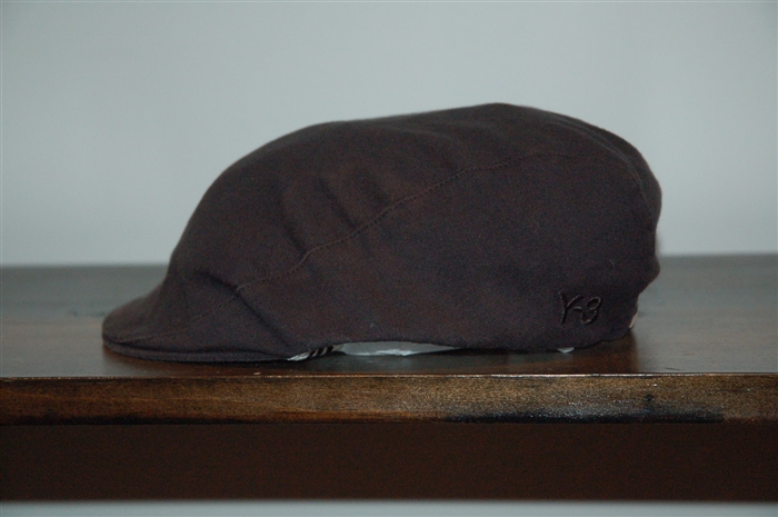 Basic Black Y-3 - Yohji Yamamoto Flat Cap, size O/S