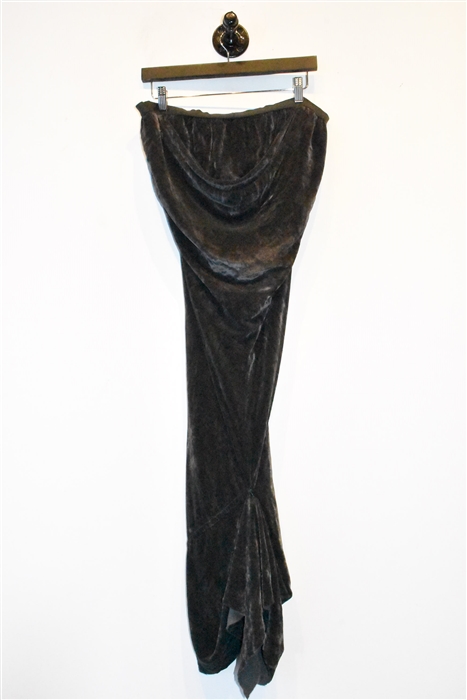 Dark Dust Rick Owens Maxi Skirt, size 10