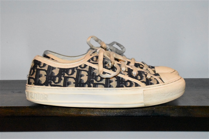 Monogram Dior Sneaker, size 8.5