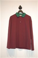 Burgundy Acne Studios Polo, size S