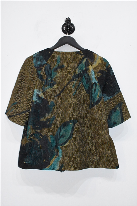 Floral Marni Short Sleeved Jacket, size 10