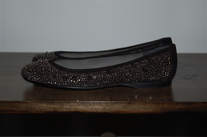 Black Suede Stuart Weitzman Ballet Flats, size 5.5