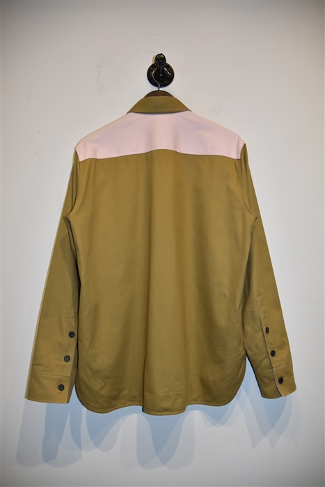 Beige Calvin Klein 205W39NYC Western Shirt, size M