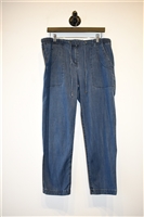 Denim Blue Eileen Fisher Trousers, size M