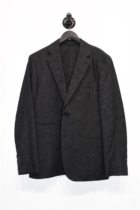 Basic Black Hermes Blazer, size 40