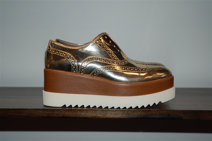 Light Gold Pollini Creepers, size 8