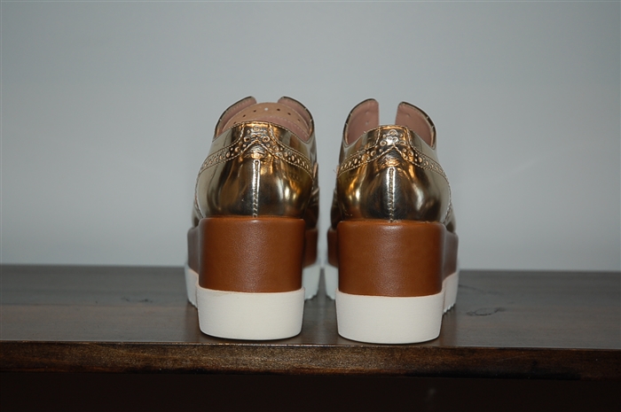 Light Gold Pollini Creepers, size 8