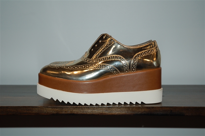 Light Gold Pollini Creepers, size 8