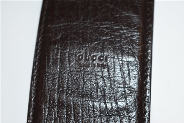 Monogram Gucci Messenger, size M