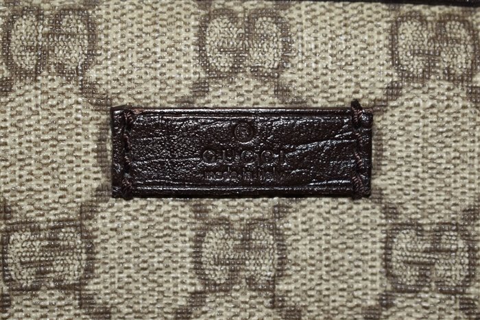 Monogram Gucci Messenger, size M