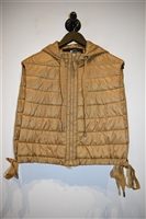 Light Bronze Luisa Cerano Gilet, size 10