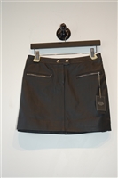 Black Leather Rag & Bone Short Skirt, size 4