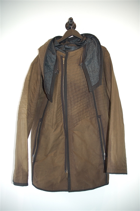 Military Green Magpie Coat, size XL