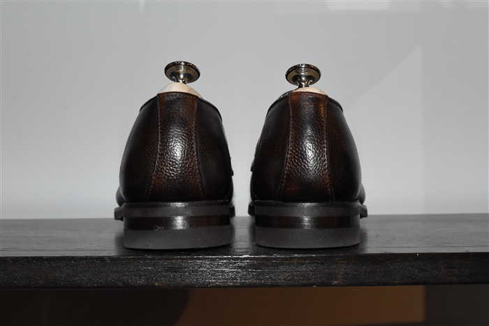 Dark Leather Bontoni Loafer, size 9