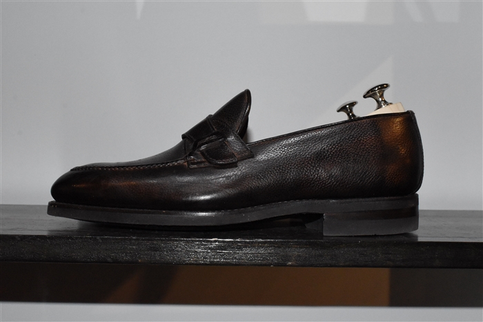 Dark Leather Bontoni Loafer, size 9