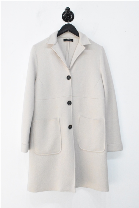 Light Taupe Alpha Studio Jacket, size M