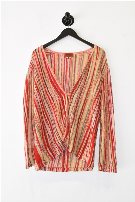 Striped Missoni Cardigan, size 10