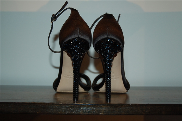 Black Miu Miu Sandal, size 8