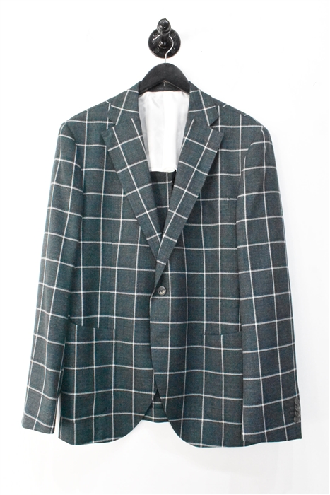 Green Check L.B.M. 1911 Sport Coat, size 44