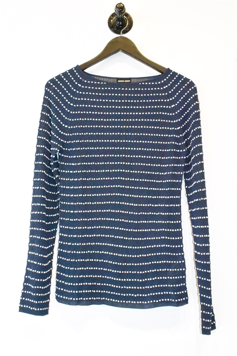 Polka Dot Giorgio Armani Pullover, size 6