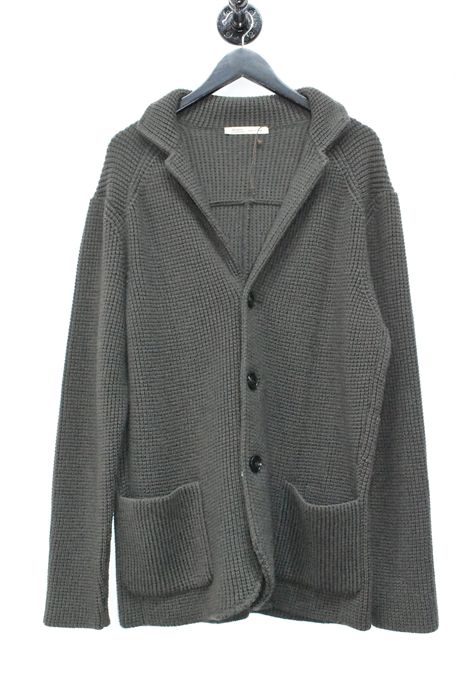 Dark Olive Maurizio Baldassari Cardigan, size L