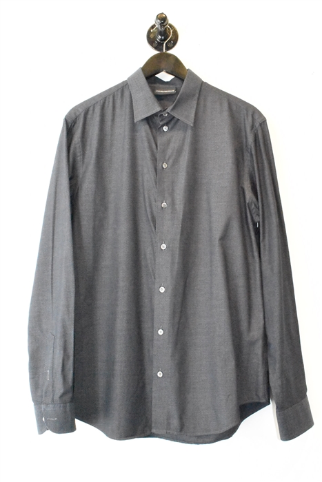 Geometric Emporio Armani Button Shirt, size L