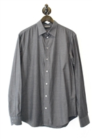 Geometric Emporio Armani Button Shirt, size L