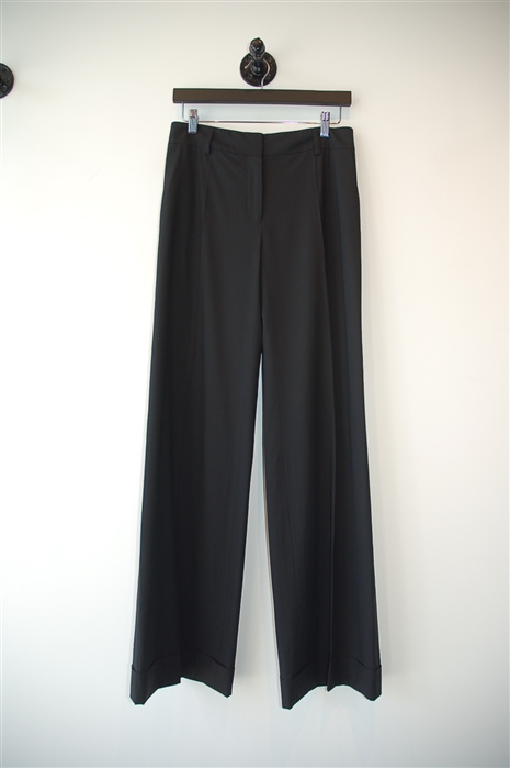 Basic Black Piazza Sempione Trousers, size 8