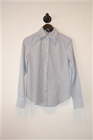 Navy Stripe Etro Shirt, size 8