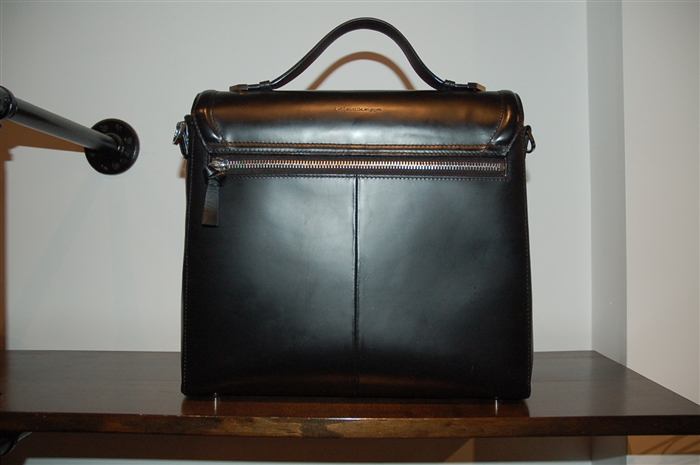 Black Leather Mackage Briefcase, size L