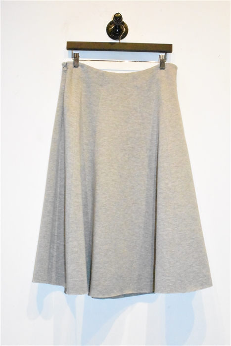 Heather Gray Alexander Wang - T A-Line Skirt, size L