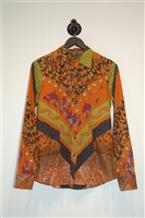 Multi-Pattern Etro Shirt, size 10