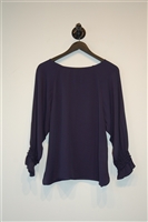 Navy Maje Pullover, size M