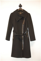 Basic Black Mackage Coat, size S