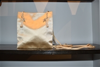 Satin Beige Prada Evening Bag, size S