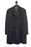 Navy Corneliani Cashmere Coat, size XL