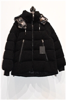 Basic Black Mackage Puffer Jacket, size M