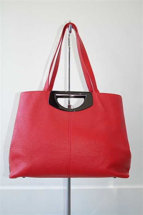 Bright Red Christian Louboutin Shopper, size M