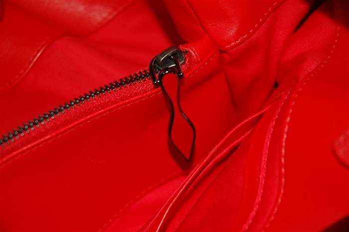 Bright Red Christian Louboutin Shopper, size M