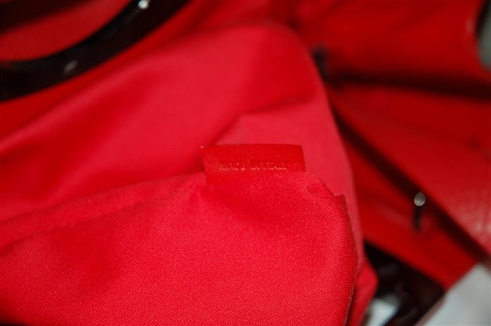 Bright Red Christian Louboutin Shopper, size M