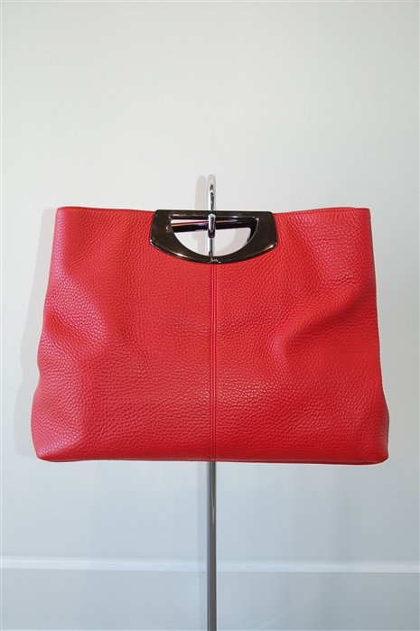 Bright Red Christian Louboutin Shopper, size M