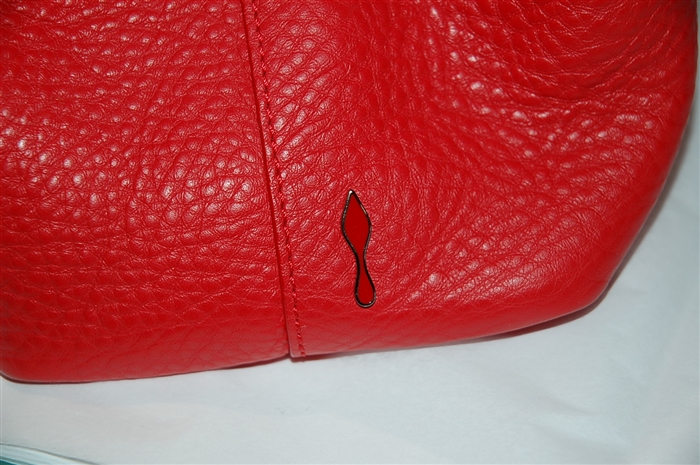 Bright Red Christian Louboutin Shopper, size M