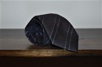 Gray Stripe Brioni Tie, size O/S