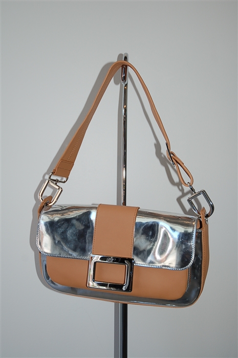 Tan Roger Vivier Shoulder Bag, size M