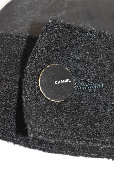 Basic Black Chanel Sheath Dress, size 8